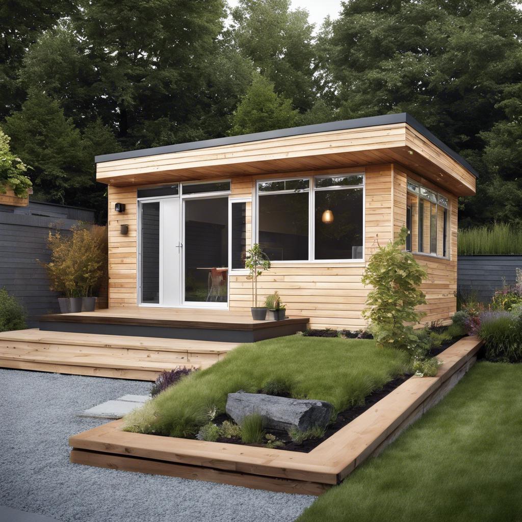 Maximizing Space with ⁢Contemporary Shed⁣ Designs