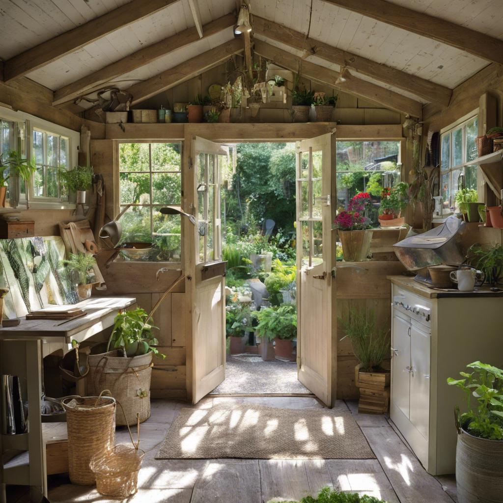 Bringing the Outdoors In: Incorporating Natural Elements‍ into Shed Interiors