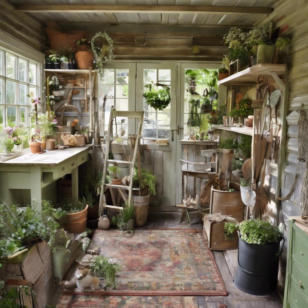 Hidden Oasis: Unveiling the Charm ​of Garden ⁤Shed Interiors