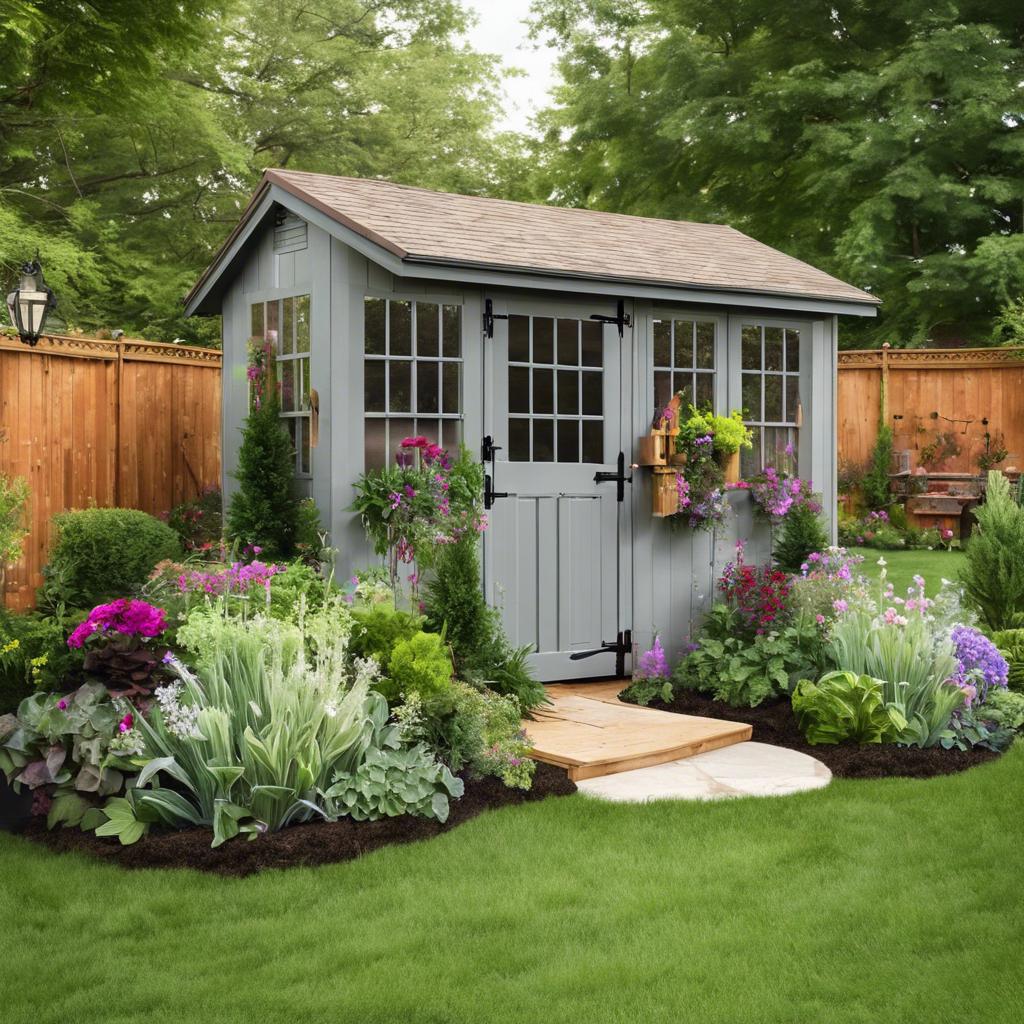 Choosing the Right ‌Plants for Your Garden Shed Area