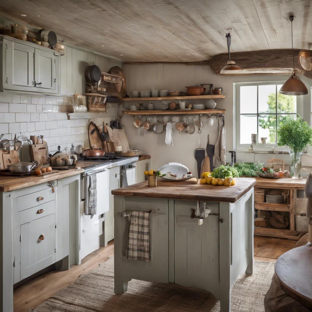 Finish with Flair by Displaying Cookbooks and Artwork on Walls