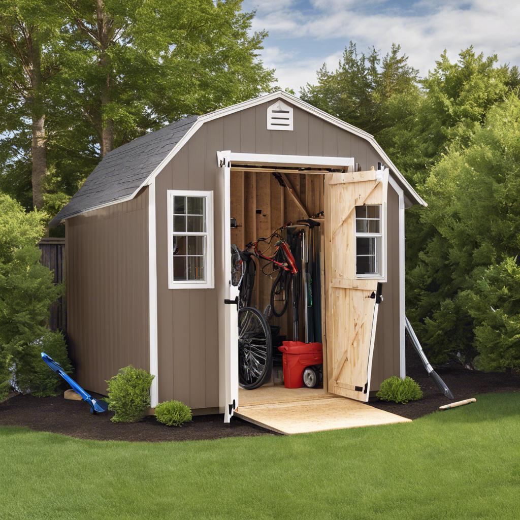 Maximizing Storage Space with Lofted Sheds