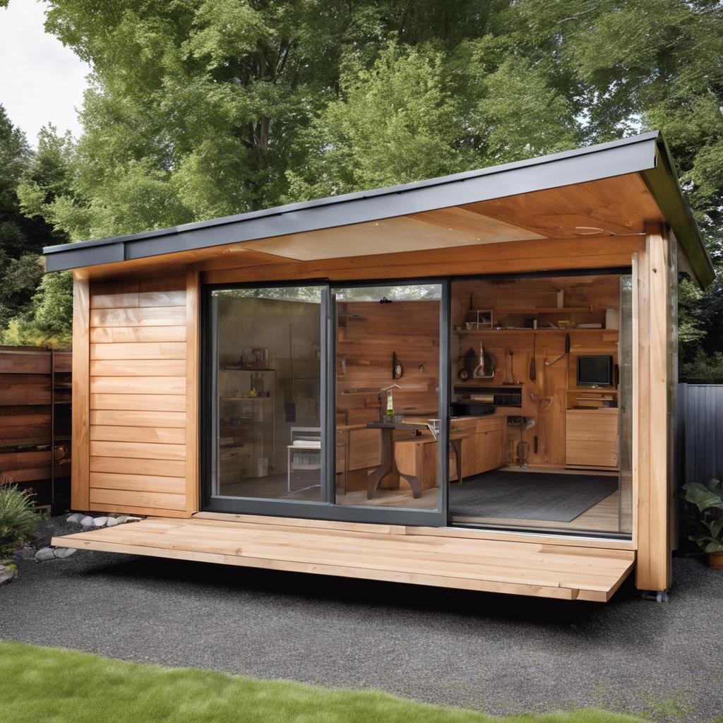 Embracing Minimalism in Shed Design