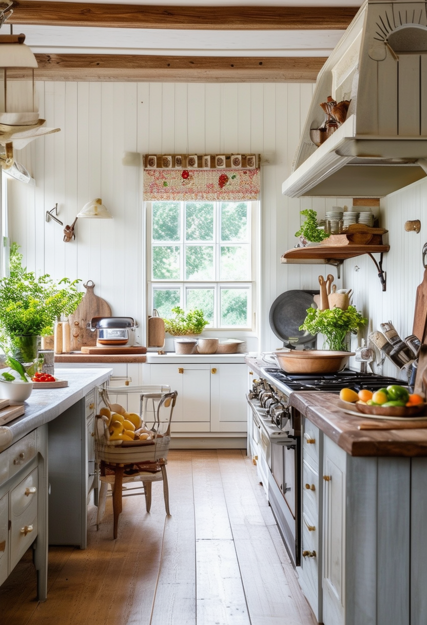 Cozy Culinary Haven: Small Country House Kitchen Inspiration